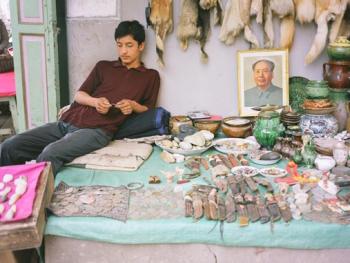 巴扎上的买卖人